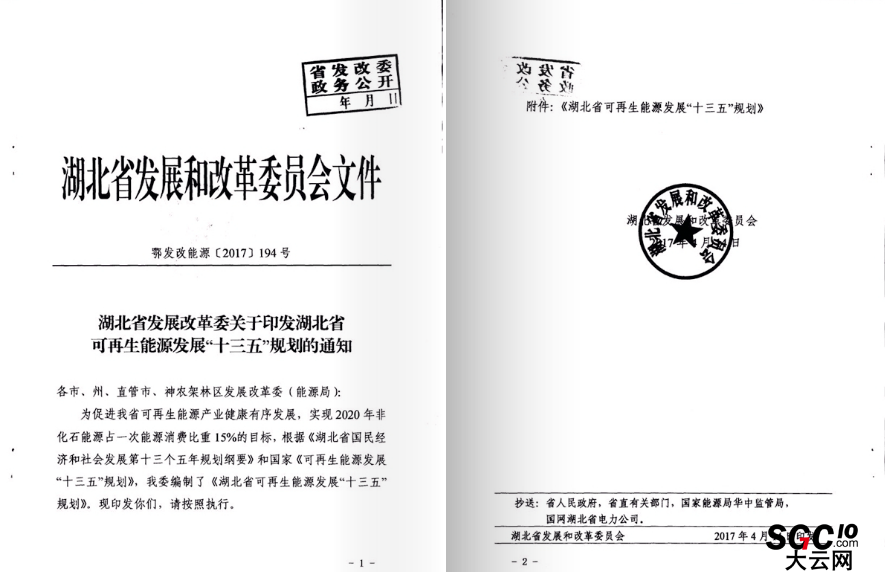 湖北省可再生能源發(fā)展規(guī)劃：在電力買方市場建立配額制度