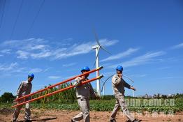 福州供電：高空帶電作業