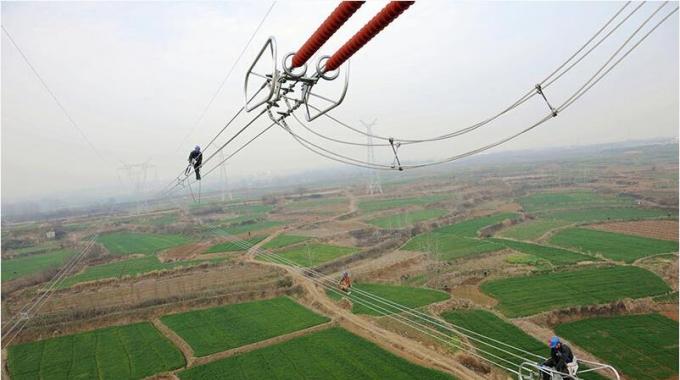 高空作業 樊城—隨州500千伏線路