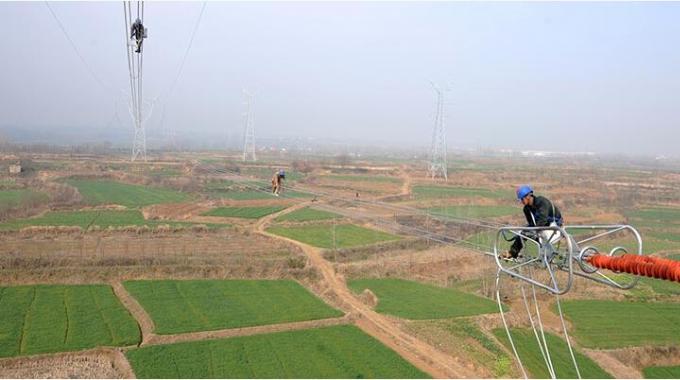 高空作業 樊城—隨州500千伏線路