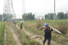 山西晉北—南京±800千伏特高壓直流輸電線路工程銅山段竣工