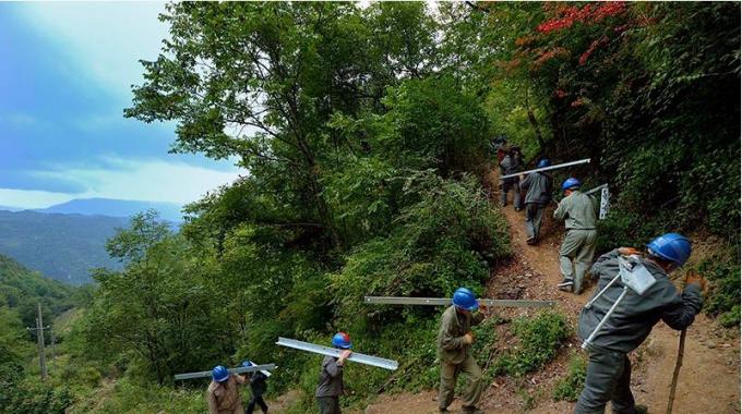 湖北神農架：農網改造進林區 電亮深山致富路