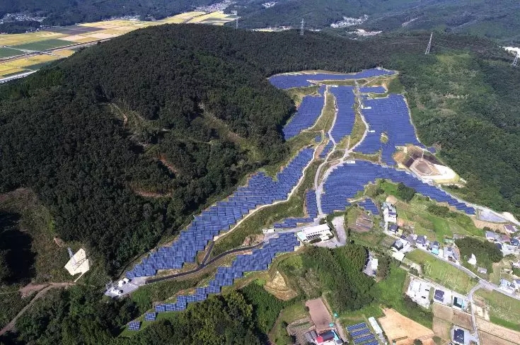 天合光能并網日本14MW光伏電站項目