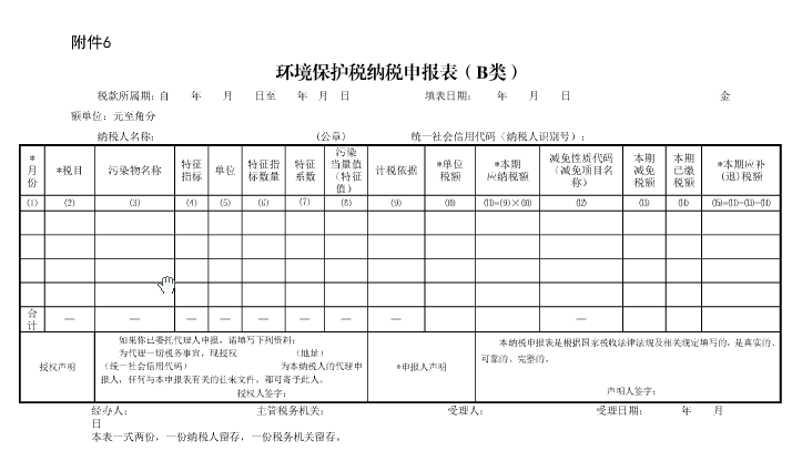 河北省環境保護稅核定征收管理辦法