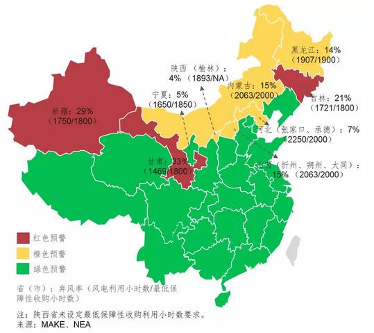 MAKE風能時評：中國三省區解禁風電紅色預警 新增風電項目建設或將加快