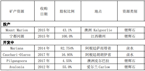 贛鋒鋰業(yè)2017年凈利潤增兩倍 碳酸鋰產(chǎn)能利用率98.9%