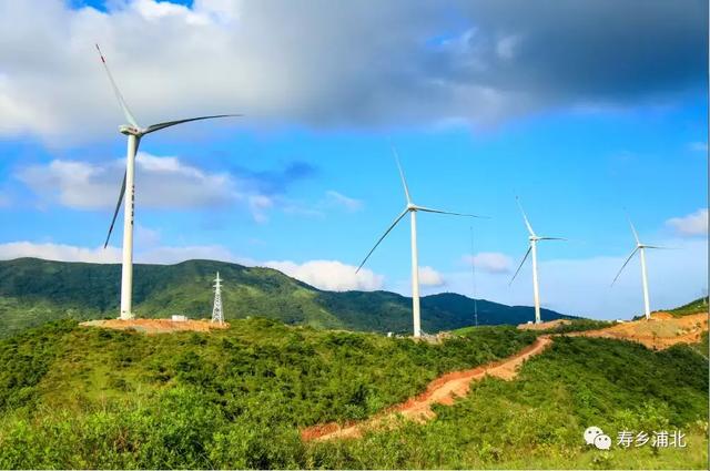 好一個龐然大物！欽州這個風電站建成這樣啦！