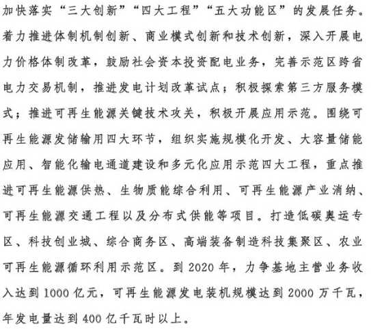 河北省：2020年風電裝機2000萬千瓦