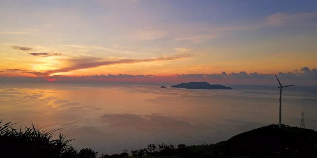 中國最美海島風電場——上川島風電場