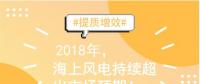 2018年裝機量繼續沖高 海上風電契機與挑戰并存