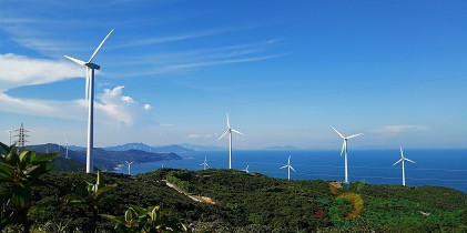 中國最美海島風電場--上川島風電場