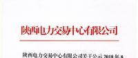 陜西電力交易中心有限公司關于公示2018年8月受理注冊的售電公司相關信息的公告