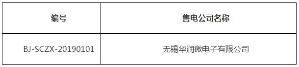 無錫華潤微電子有限公司市場注銷生效