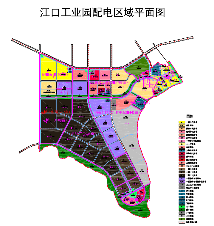 廣西柳州市鹿寨縣江口工業園增量配電業務明確配電區域劃分