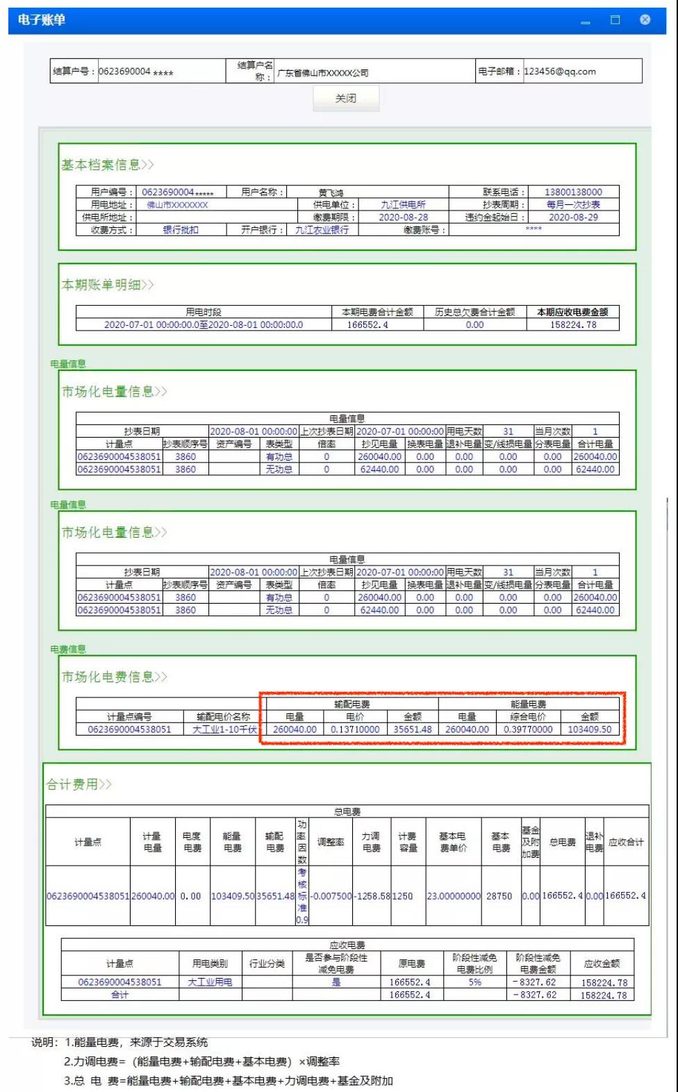 廣東用戶側｜首張采用現貨順價模式的電費結算單出現了